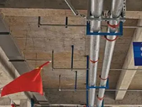周村管廊支架的安装方法